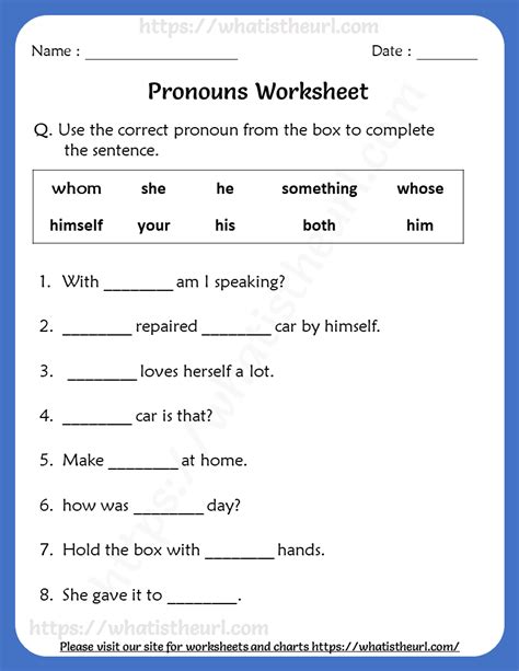 pronouns worksheet for grade 6|pronoun lesson plans 6th grade.